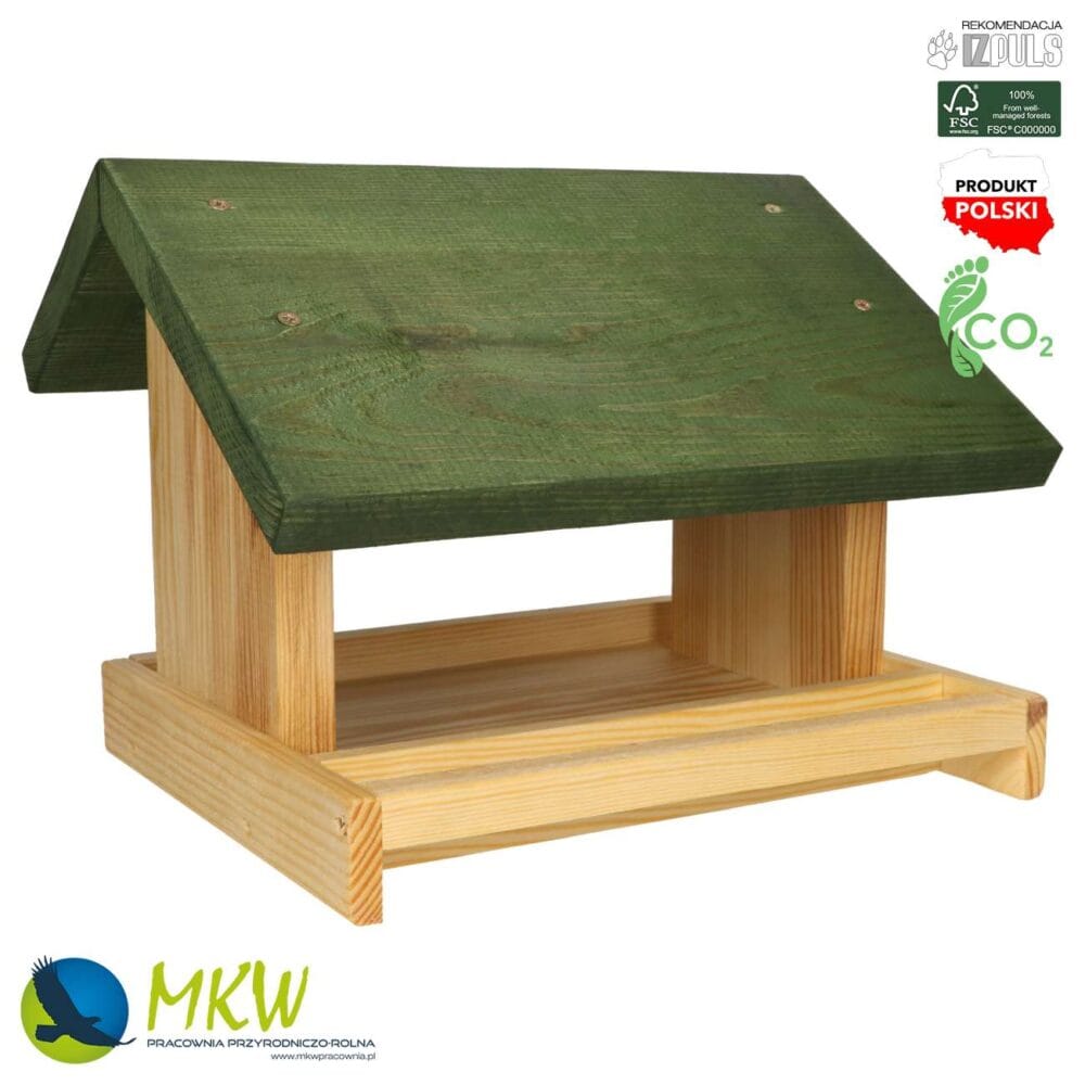 Karmnik dla ptaków model Jemiołuszka MKW