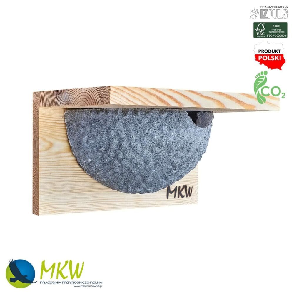 Budka lęgowa dla jaskółki model gniazdo oknówka pojedyncze MKW